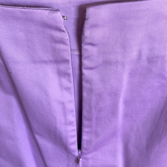NY&C Purple Pencil Skirt - Picture 3 of 5